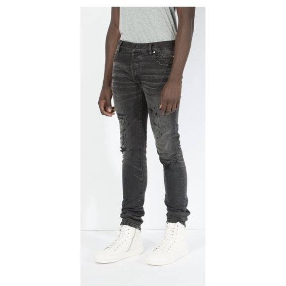 Balmain Distressed Skinny Jeans - Picture 3 of 8